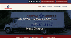 Desktop Screenshot of capitalmoverstexas.com